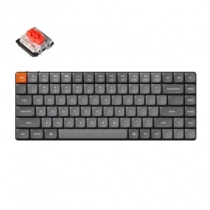 Mexanik klaviatura Keychron K2 MAX 84 Key, K super Red, WL/BT/USB-A, QMK, EN/RU/UZ, RGB, Black ▷ ASAXIYdan xarid qilish: narxlar, xususiyatlar, izohlar