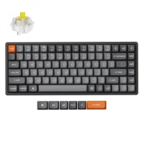 Mexanik klaviatura Keychron K2 MAX 84Key, K super Banana, WL/BT/USB-A, QMK, EN/RU/UZ, RGB, Black ▷ ASAXIYdan xarid qilish: narxlar, xususiyatlar, izohlar