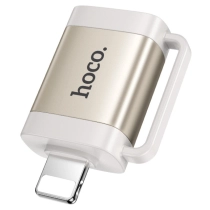 Переходник Hoco UA31A Lightning на USB-A серый ▷ купить в ASAXIY: цены, характеристики, отзывы