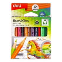 12 ta rangli Deli "Enovation" qalamlar ▷ ASAXIYdan xarid qilish: narxlar, xususiyatlar, izohlar