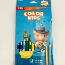 Цветные карандаши Deli "Color Kids" 12 цветов ▷ купить в ASAXIY: цены, характеристики, отзывы