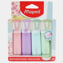 Maped "Fluo Peps Classic Pastel" matn markeri, 4 rangda ▷ ASAXIYdan xarid qilish: narxlar, xususiyatlar, izohlar