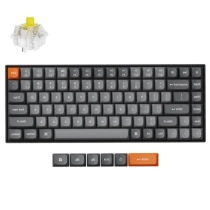 Klaviatura Keychron K2 MAX 84 Key, K super Banana, WL/BT/USB-A, QMK, EN/RU/UZ, RGB, Black ▷ ASAXIYdan xarid qilish: narxlar, xususiyatlar, izohlar