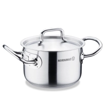 Korkmaz Proline 14 sm 1.4 l zanglamaydigan po‘lat, ko‘p qatlamli kapsulali taglik, kostryulkasi (A2719) , Silver ▷ ASAXIYdan xarid qilish: narxlar, xususiyatlar, izohlar