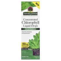 Nature’s Answer Chlorophyll Concentrate, kontsentratsiyalangan xlorofill tomchilari, 60 ml (2 suyuq untsiya) (26111) ▷ ASAXIYdan xarid qilish: narxlar, xususiyatlar, izohlar