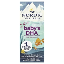 Nordic Naturals Baby’s DHA жидкая ДГК для младенцев с витамином D3, 60 мл (53787) ▷ купить в ASAXIY: цены, характеристики, отзывы