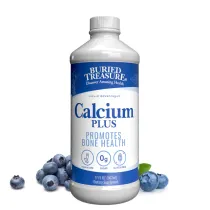Buried Treasure™ Calcium Plus suyuq qo‘shimcha, blueberry (qoraqovun) ta’mida, 502 ml (45678) ▷ ASAXIYdan xarid qilish: narxlar, xususiyatlar, izohlar