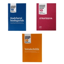 To'plam: Harvard Business Review 10 O'qilishi shart maqola (3 ta kitob) ▷ ASAXIYdan xarid qilish: narxlar, xususiyatlar, izohlar