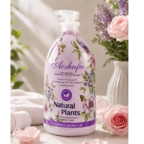 Gul iforli namlantiruvchi dush geli Aoshufu Natural Plants, 1 l
